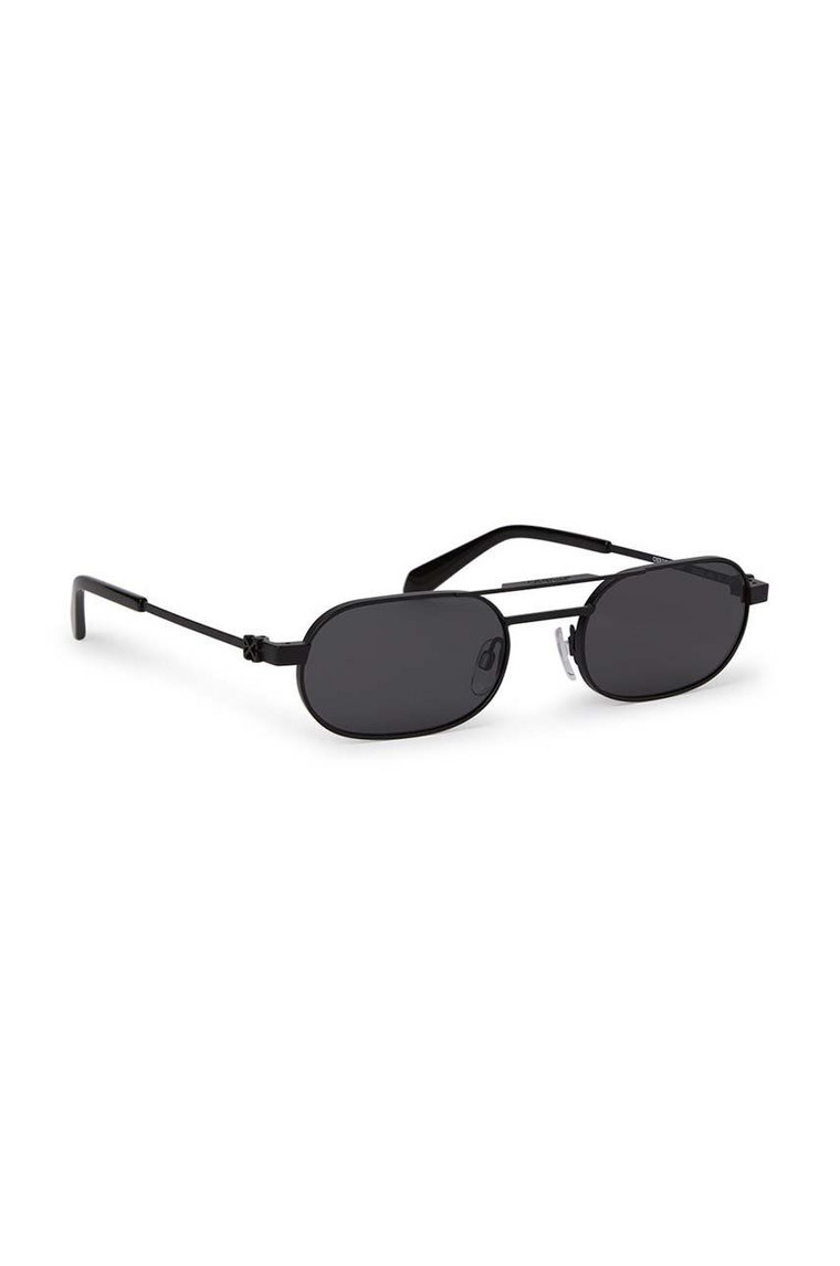 Off-White okulary przeciwsłoneczne kolor czarny OERI123_551007