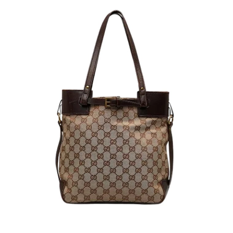 Pre-owned Canvas gucci-bags Gucci Vintage