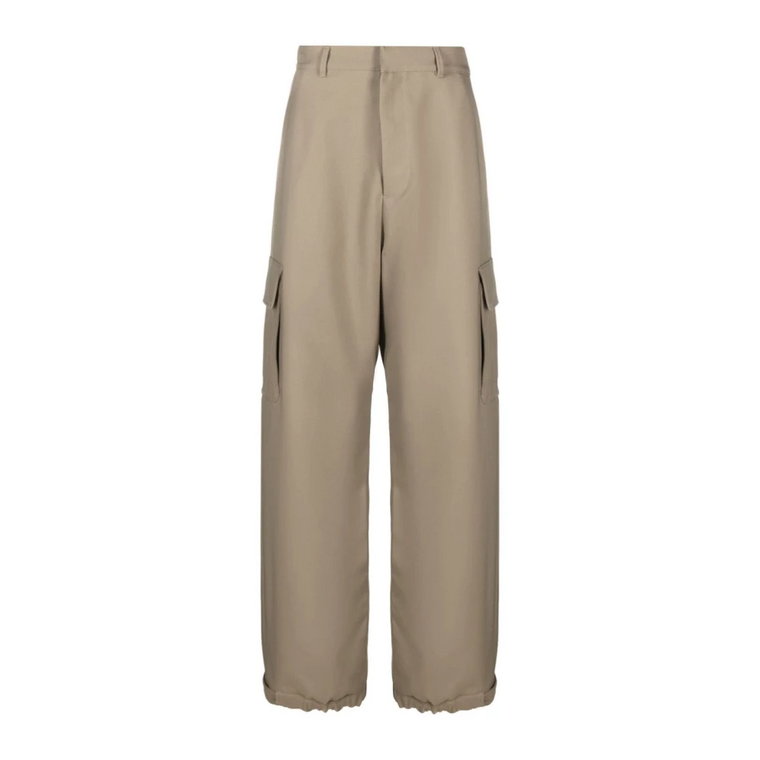 Wide Trousers Off White