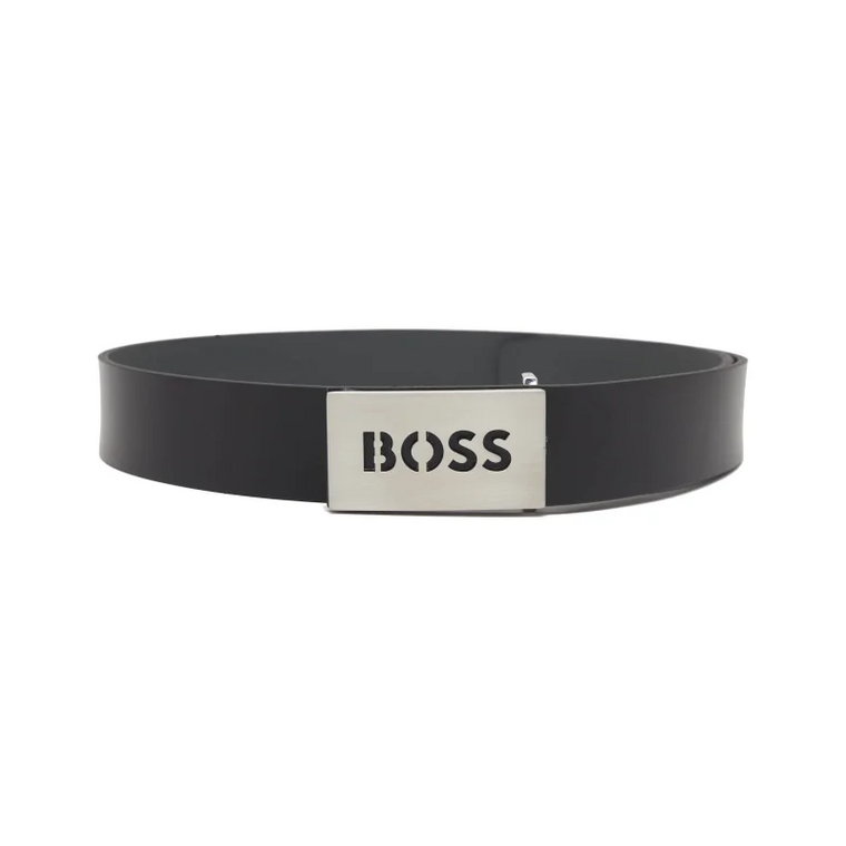 BOSS BLACK Skórzany pasek