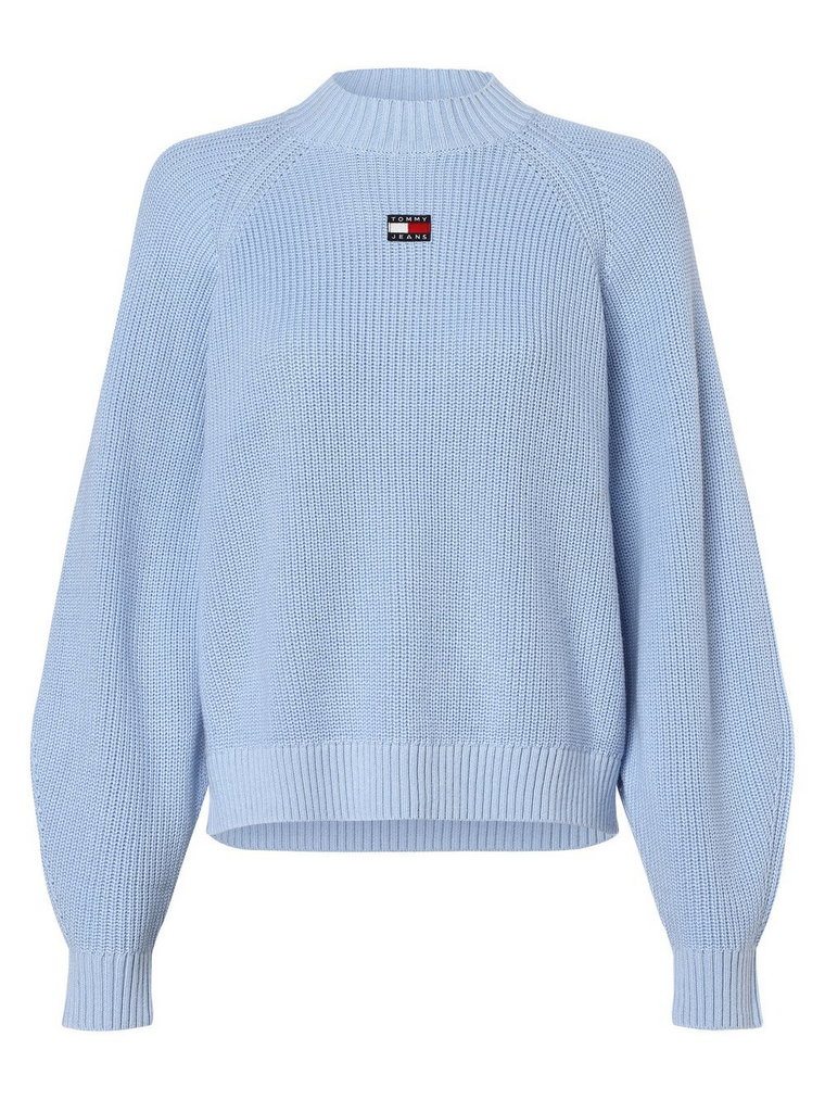 Tommy Jeans - Sweter damski, niebieski