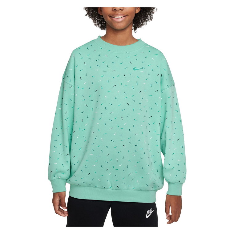 Bluza dla dziewcząt Nike Sportswear Club Fleece FD2943