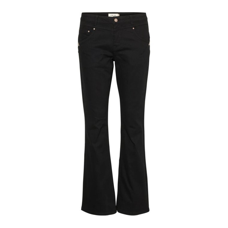 Bootcut Jeans - Shape Bukser Pitch Black Cream