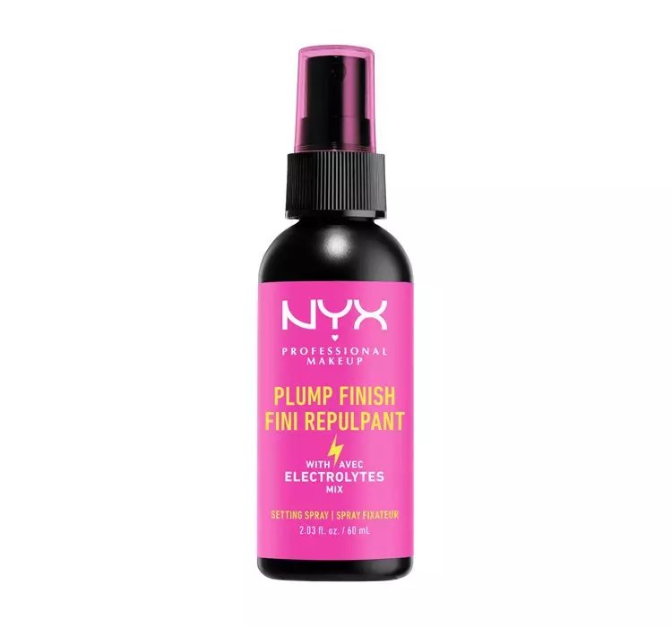 NYX PROFESSIONAL MAKEUP PLUMP RIGHT BACK SPRAY UTRWALAJĄCY MAKIJAŻ 60ML