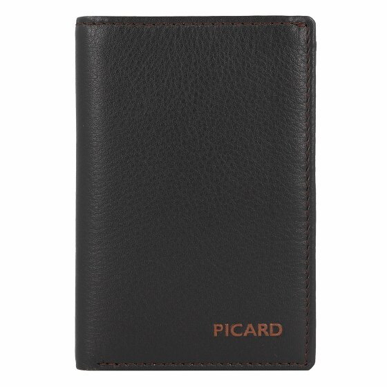 Picard Franz 1 Credit Card Case RFID Leather 7 cm cafe