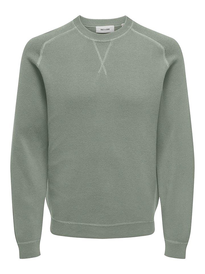 ONLY & SONS Sweter w kolorze zielonym