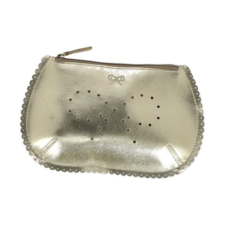 Pre-owned Leather clutches Anya Hindmarch Pre-owned