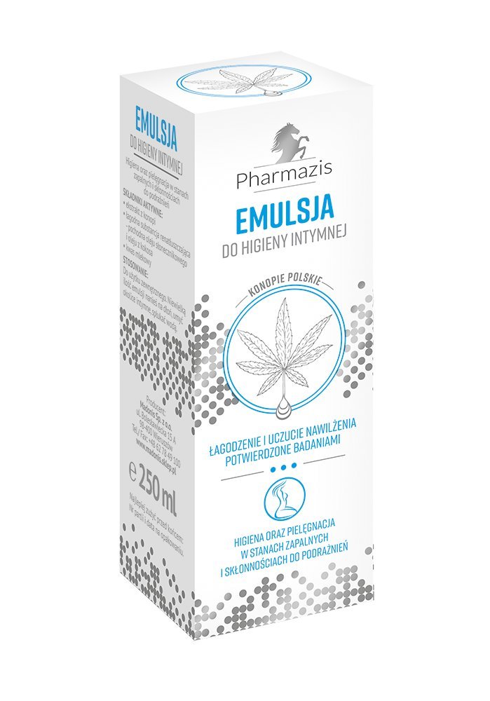 Pharmazis, emulsja do higieny intymnej Konopie Polskie, 250 ml