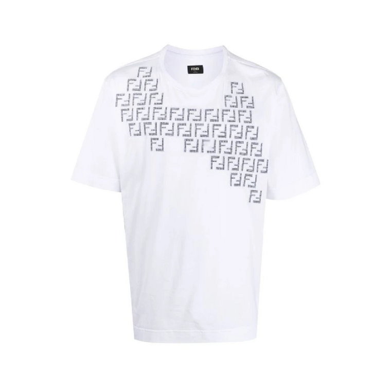 T-Shirts, Stylowa Kolekcja Fendi