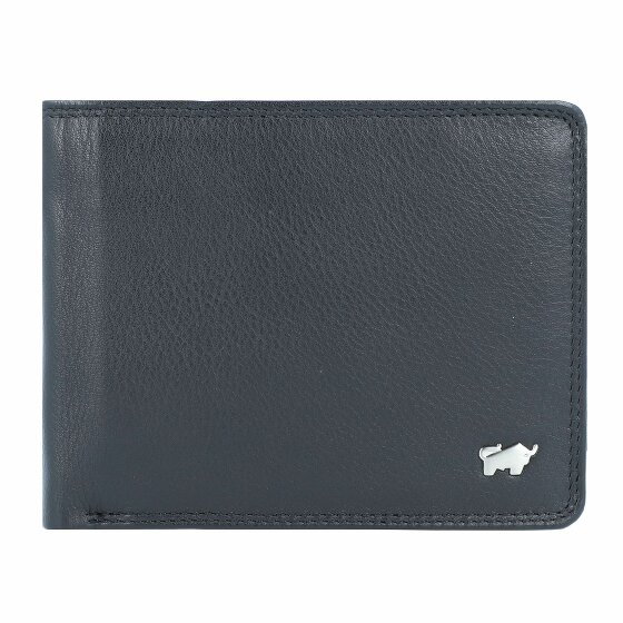 Braun Büffel Golf Edition Leather Wallet 12 cm schwarz
