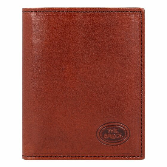 The Bridge Story Uomo Business Card Case Leather 8,5 cm marrone