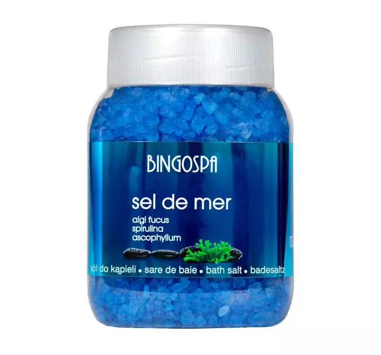 BINGOSPA SEL DE MER SÓL DO KĄPIELI Z MORSKIMI ALGAMI 1350G