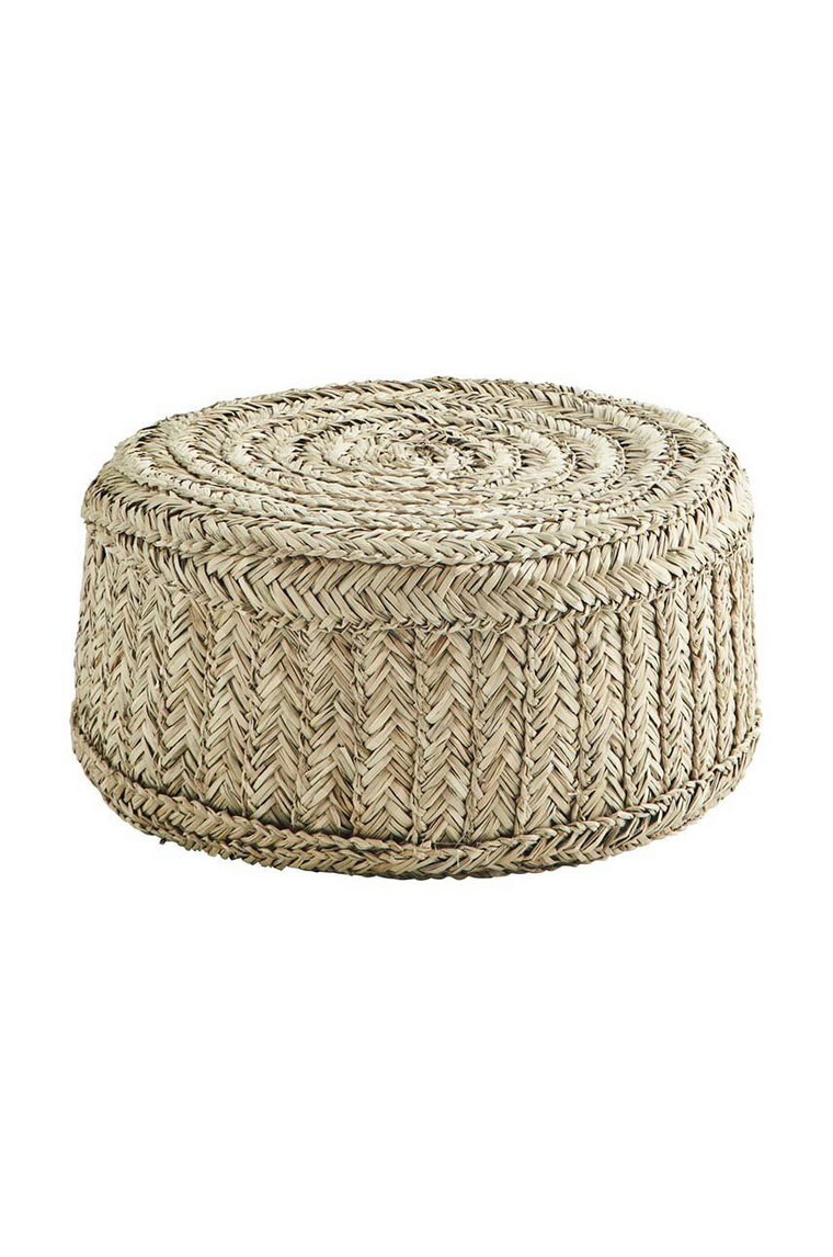 Madam Stoltz puf Seagrass Pouf