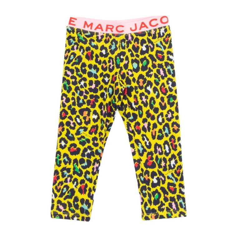 Legginsy z Zwierzęcym Wzorem dla Modnych Dzieci Marc Jacobs
