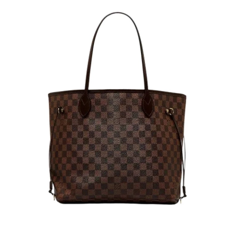 Brązowa torba Damier Ebene Neverfull MM Louis Vuitton Vintage