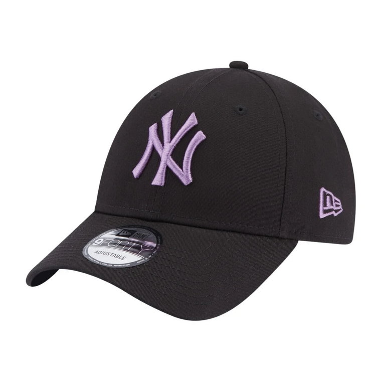 Czarny męski kapelusz z logo drużyny New Era