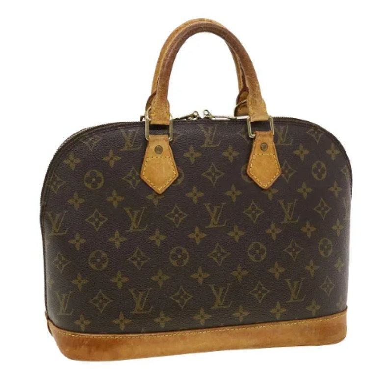 Używana Brązowa Torebka Louis Vuitton Alma Louis Vuitton Vintage