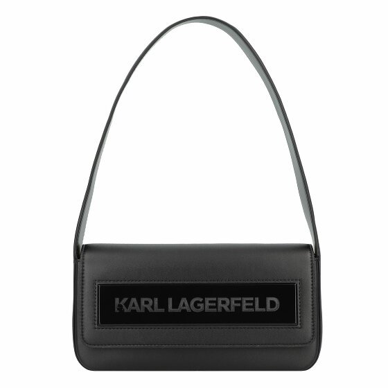 Karl Lagerfeld Ikon K Torba na ramię Skórzany 24 cm black