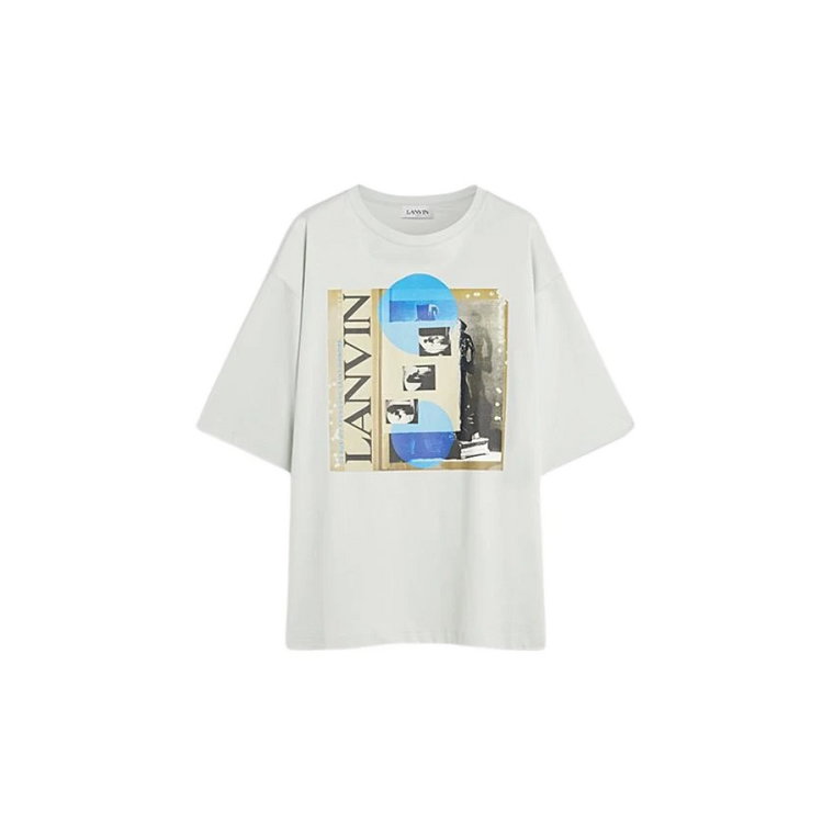 Oversize T-shirt z nadrukiem z archiwum Lanvin