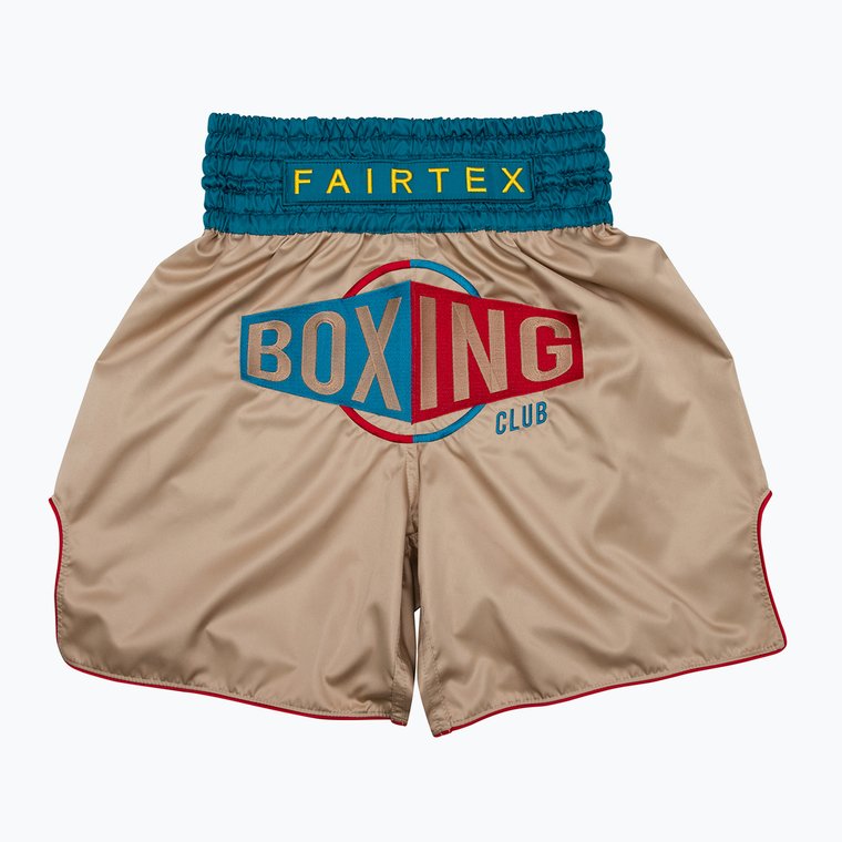 Spodenki bokserskie Fairtex Boxing Trunks BT2010 "Vintage" khaki