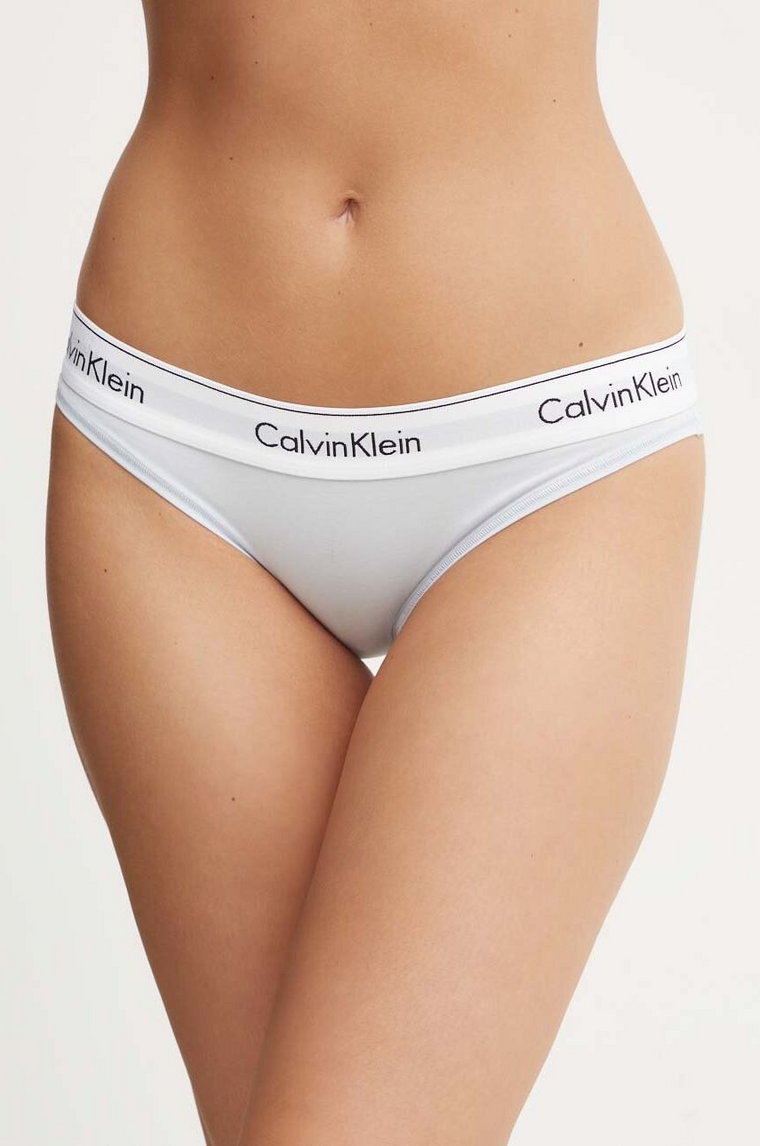 Calvin Klein Underwear figi kolor niebieski 0000F3787E