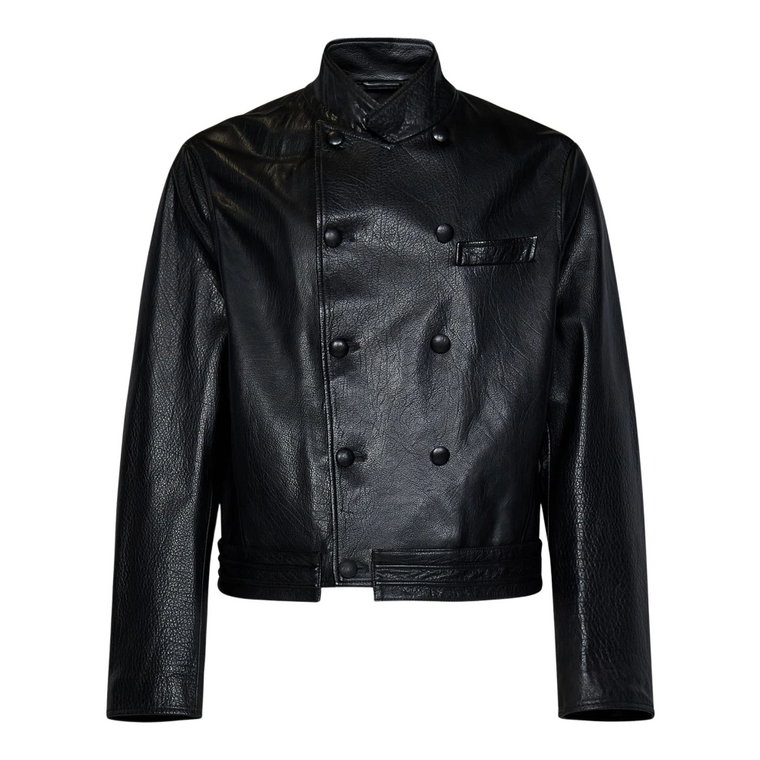 Leather Jackets Emporio Armani