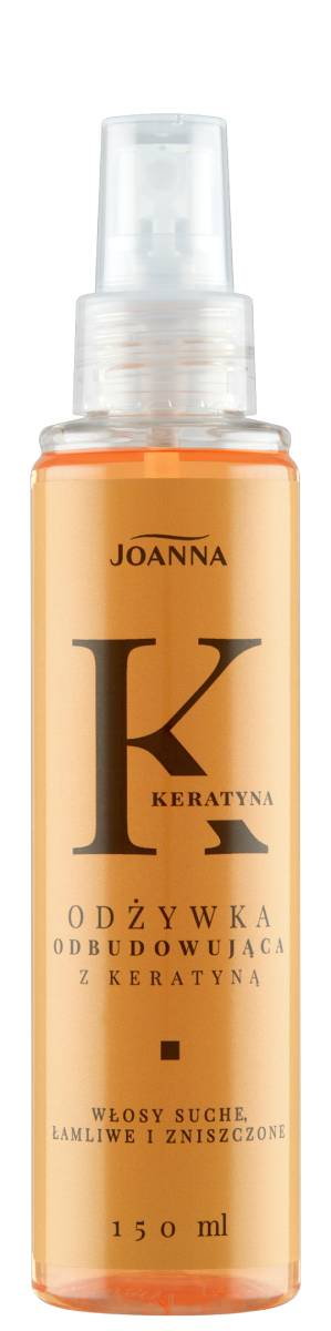 Joanna Hair Keratyna Odżywka odbudowująca do włosów spray 150 ml