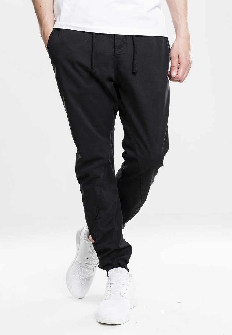 Spodnie Materiałowe Jogger Męskie Czarne Urban Classics TB1795