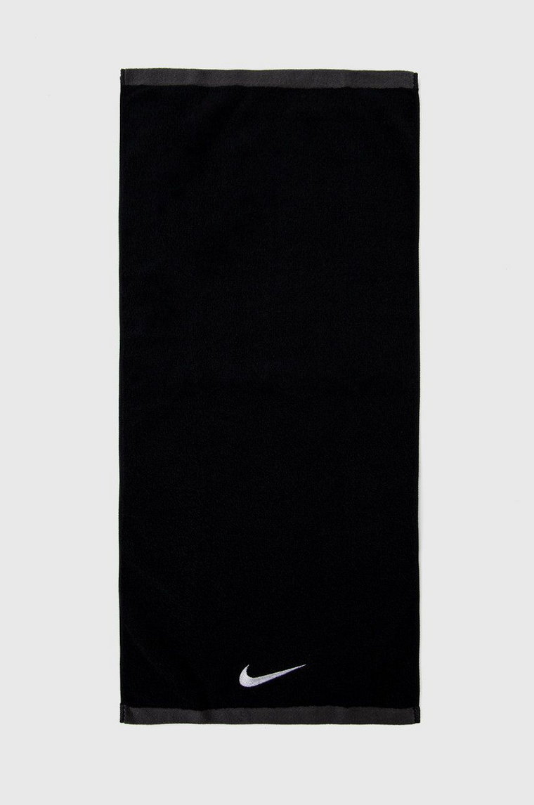 Nike ręcznik bawełniany kolor czarny