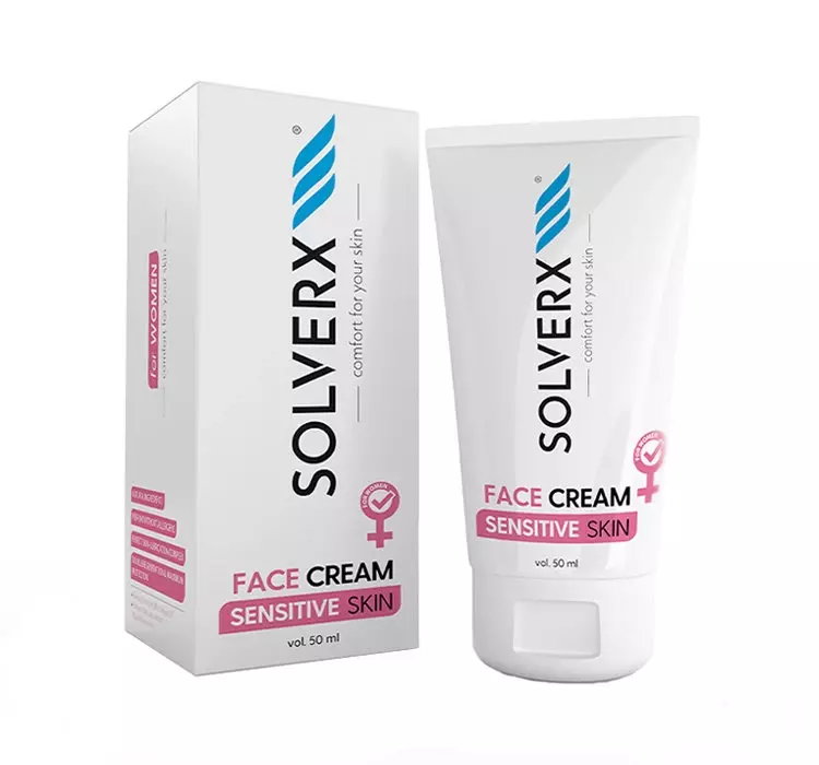 SOLVERX SENSITIVE SKIN FACE CREAM KREM DO TWARZY 50ML