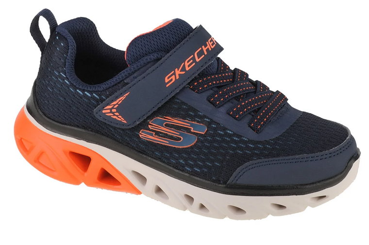 Skechers Glide-Step Sport 403801L-NVOR, Dla chłopca, Granatowe, buty sneakers, tkanina, rozmiar: 28