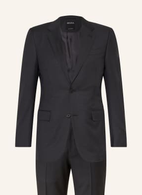 Zegna Garnitur Regular Fit schwarz