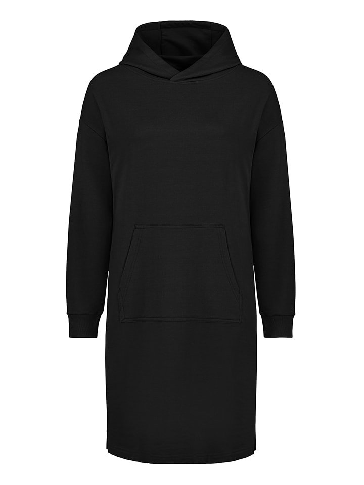Sublevel Sukienka dresowa w kolorze czarnym