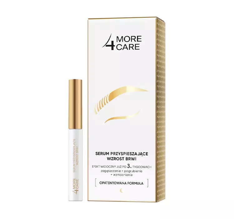 MORE4CARE SERUM PRZYSPIESZAJĄCE WZROST BRWI 3ML