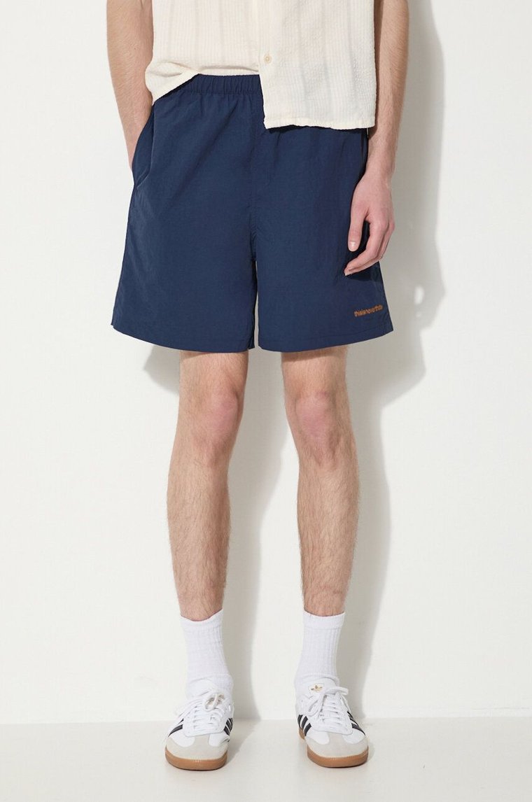 thisisneverthat szorty Jogging Short - UPDATED męskie kolor granatowy TN241WSONS04