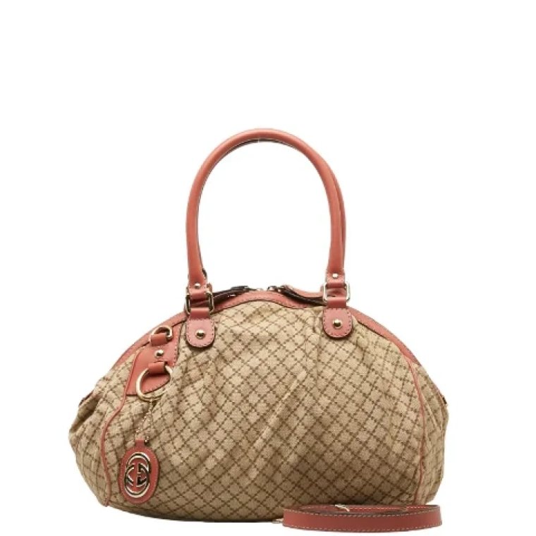 Pre-owned Canvas gucci-bags Gucci Vintage