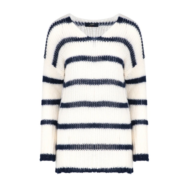 Knitwearka w szyku V. Seafarer