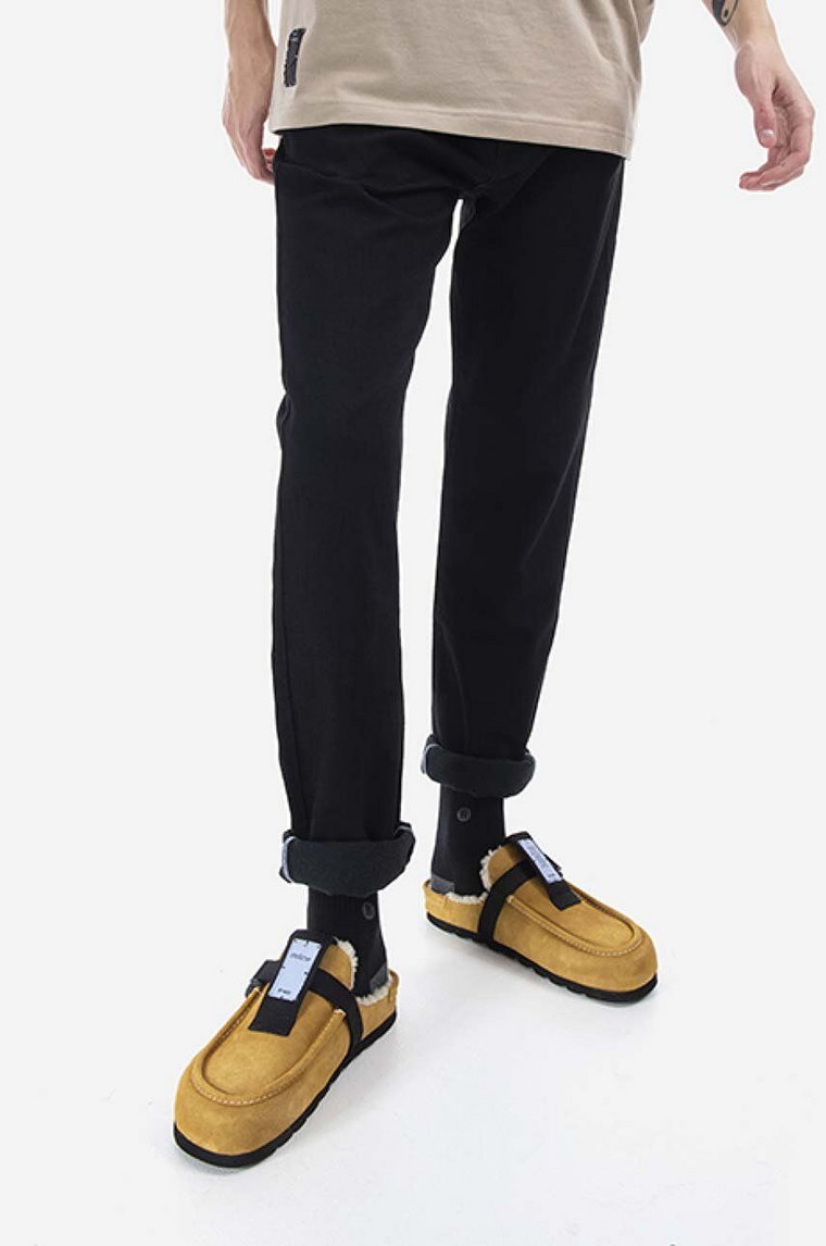 MCQ jeansy męskie kolor czarny 623398RRR211000-BLACK