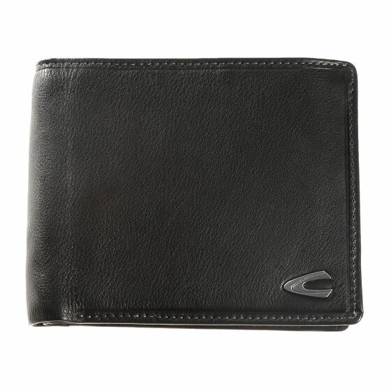 camel active Vegas Wallet II Leather 12,5 cm schwarz