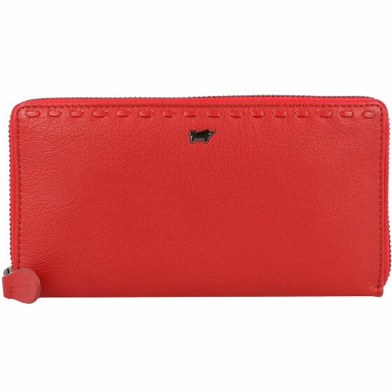 Braun Büffel Skórzany portfel Soave 19 cm rot