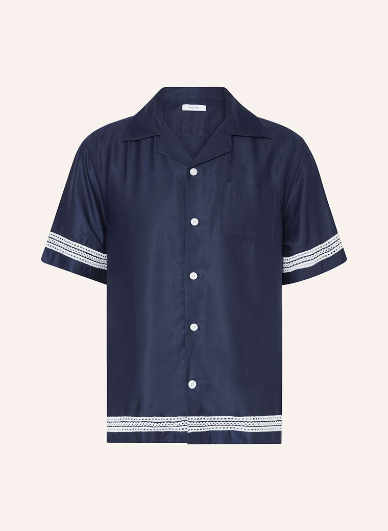 Reiss Koszula Z Klapami Sharday Comfort Fit blau