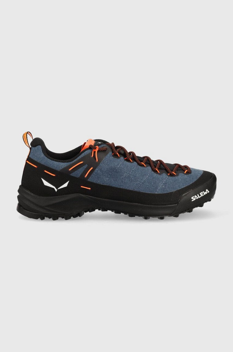 Salewa buty WILDFIRE CANVAS męskie kolor granatowy 00-0000061406