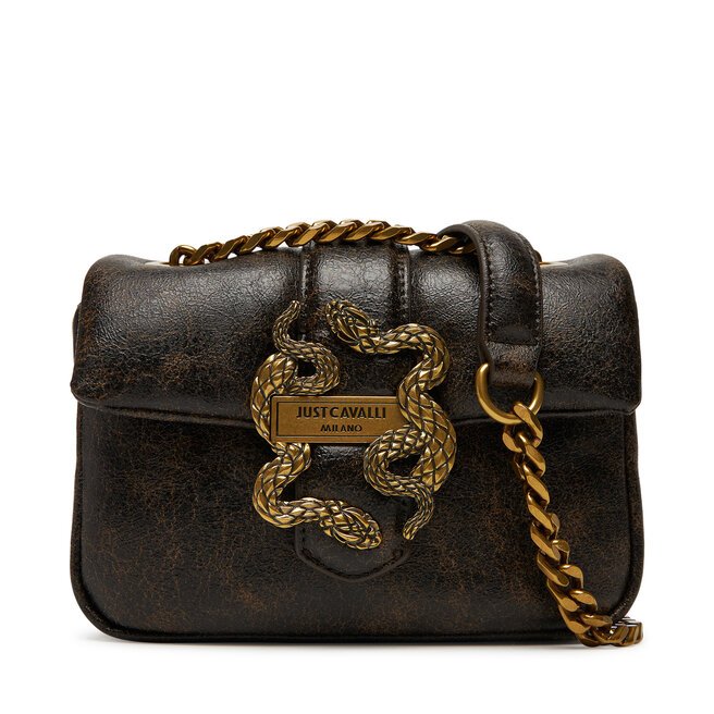 Torebka Just Cavalli 79RA4BC4 ZSD10 Brązowy - Lamoda.pl