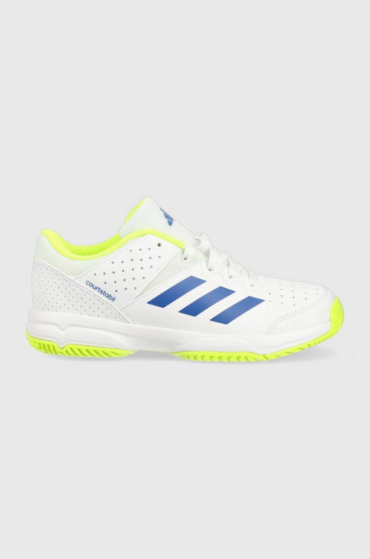 adidas Performance sneakersy dziecięce COURT STABIL JR kolor biały