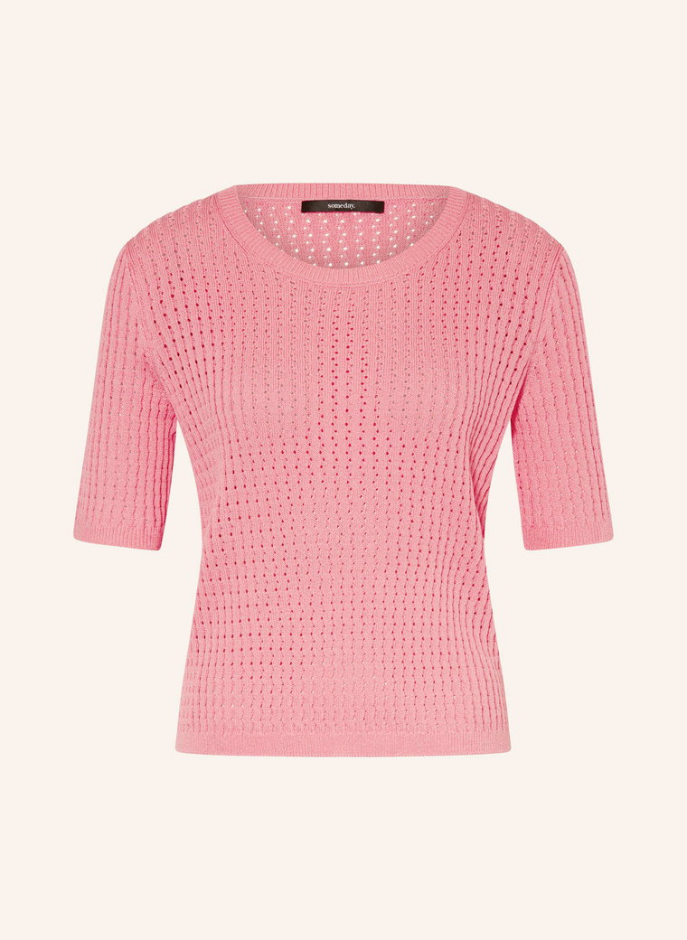 Someday Dzianinowa Koszulka Taroline pink