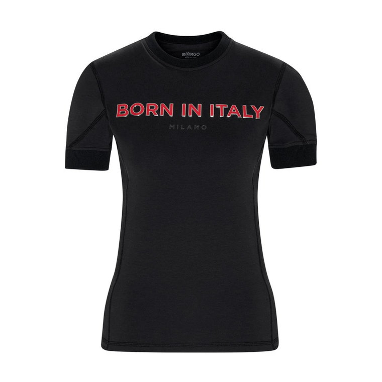 Fiorano Nero T-shirt Borgo