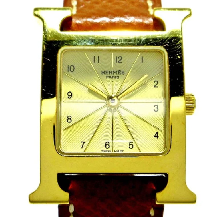 Pre-owned Stainless Steel watches Hermès Vintage