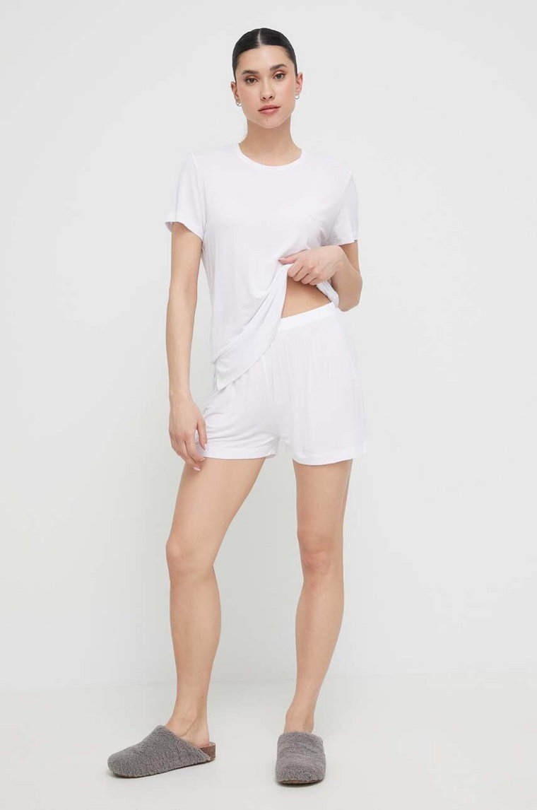 Emporio Armani Underwear piżama damska kolor biały