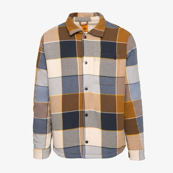 TIMBERLAND KOSZULA SHERPA LINED PLAID OVERSHIRT