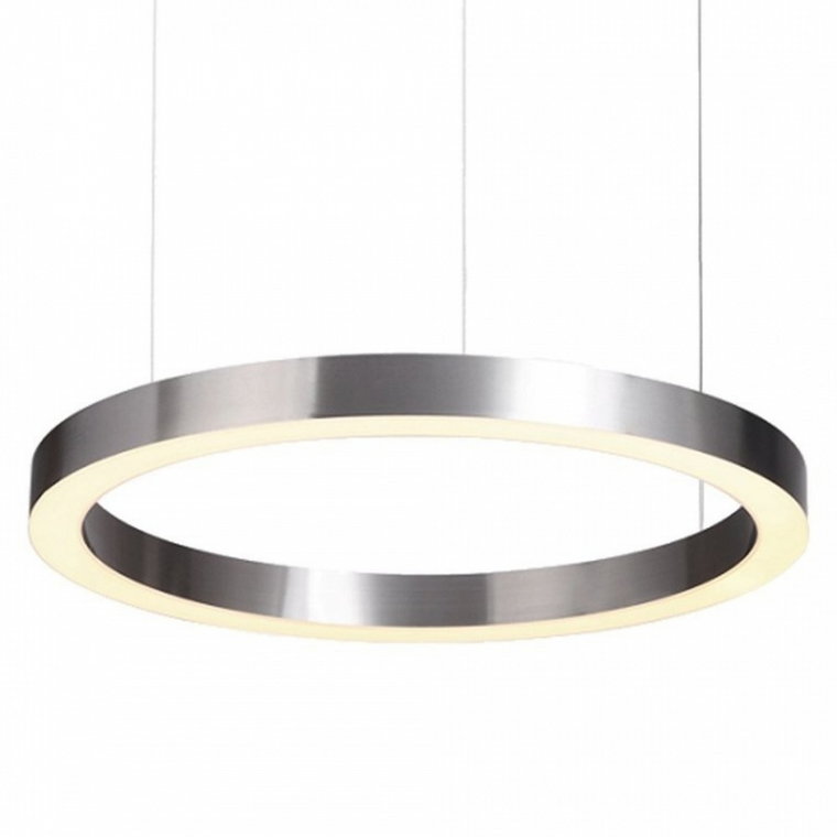 Lampa wisząca circle 60 led nikiel szczotkowany 60 cm kod: ST-8848-60 NICKEL